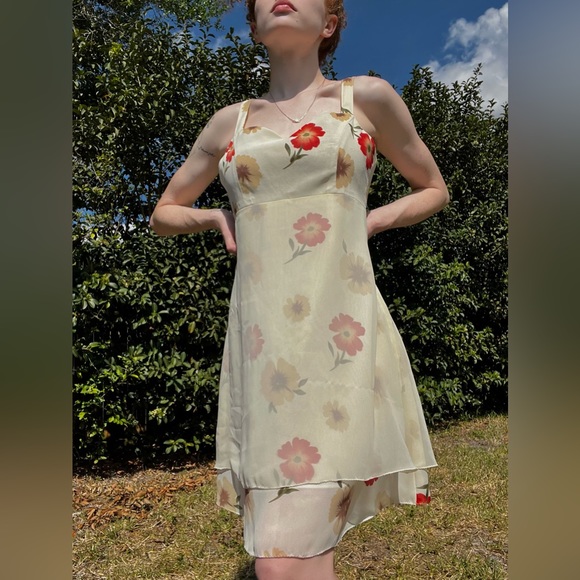 Vintage Floral Dress💐 - Picture 5 of 5